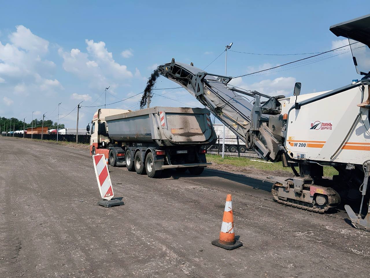 Розпочато капітальний ремонт міжнародної автодороги М-07 Київ – Ковель – Ягодин за підтримки ЄС. Роботи відбуваються у межах програми Connecting Europe Facility